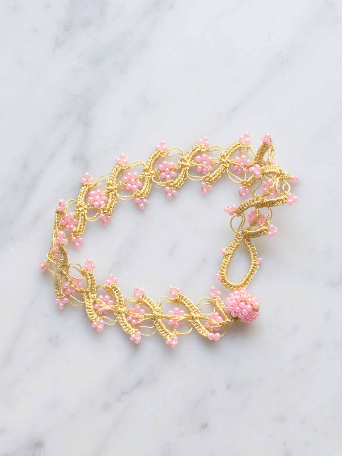 crocheted bracelet Garland 